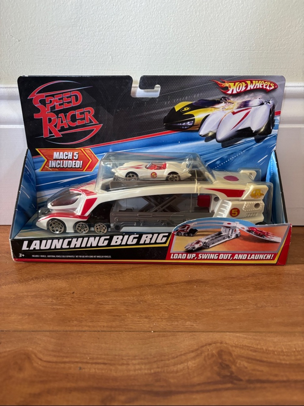 NWT Hot Wheels Speed Racer Launching Big Rig Mach 5